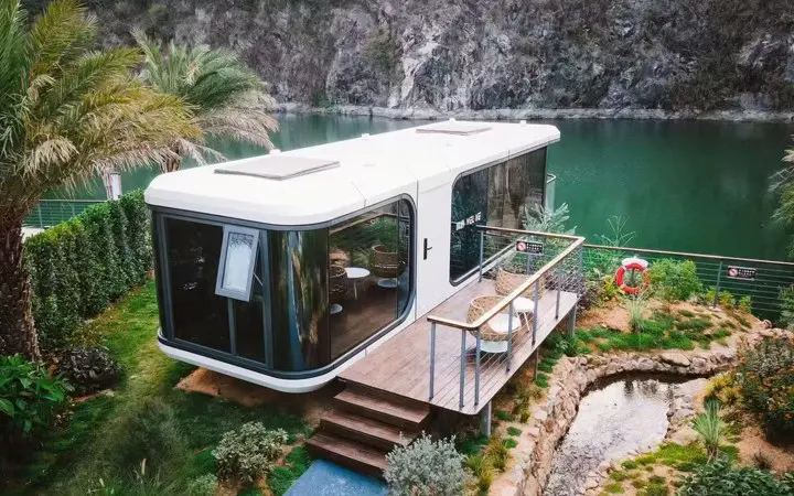 Pod Hidup Kapsul Angkasa Berteknologi Tinggi Moden