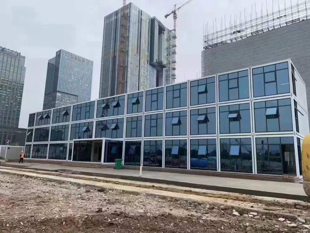 Bilik pejabat kontena modular